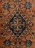 nuray red and orange wool hand knotted Rug - CloseUp nuray red and orange wool hand knotted Rug - CloseUp