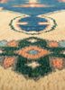 nuray blue wool hand knotted Rug - CloseUp nuray blue wool hand knotted Rug - CloseUp