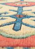 nuray red and orange wool hand knotted Rug - CloseUp nuray red and orange wool hand knotted Rug - CloseUp