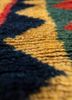 nuray red and orange wool hand knotted Rug - CloseUp nuray red and orange wool hand knotted Rug - CloseUp