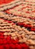 nayaab pink and purple wool flat weaves Rug - CloseUp nayaab pink and purple wool flat weaves Rug - CloseUp