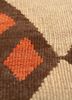 nayaab red and orange wool flat weaves Rug - CloseUp nayaab red and orange wool flat weaves Rug - CloseUp