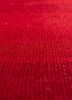 nayaab red and orange wool flat weaves Rug - CloseUp