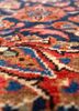 aalam red and orange wool hand knotted Rug - CloseUp aalam red and orange wool hand knotted Rug - CloseUp