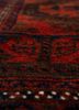 aalam red and orange wool hand knotted Rug - CloseUp aalam red and orange wool hand knotted Rug - CloseUp
