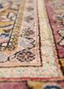 gulmarg blue silk hand knotted Rug - CloseUp