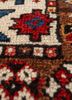 kiaan red and orange wool hand knotted Rug - CloseUp kiaan red and orange wool hand knotted Rug - CloseUp