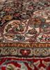 gulmarg blue silk hand knotted Rug - CloseUp gulmarg blue silk hand knotted Rug - CloseUp
