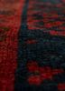 kiaan blue wool hand knotted Rug - CloseUp