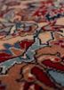 aalam blue wool hand knotted Rug - CloseUp aalam blue wool hand knotted Rug - CloseUp