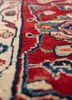 aalam blue wool hand knotted Rug - CloseUp aalam blue wool hand knotted Rug - CloseUp