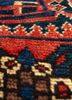 aalam red and orange wool hand knotted Rug - CloseUp aalam red and orange wool hand knotted Rug - CloseUp