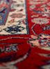 aalam blue wool hand knotted Rug - CloseUp aalam blue wool hand knotted Rug - CloseUp