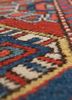 kiaan red and orange wool hand knotted Rug - CloseUp kiaan red and orange wool hand knotted Rug - CloseUp