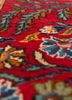 aalam blue wool hand knotted Rug - CloseUp aalam blue wool hand knotted Rug - CloseUp