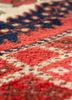 aalam grey and black wool hand knotted Rug - CloseUp