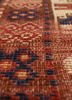 kiaan blue wool hand knotted Rug - CloseUp kiaan blue wool hand knotted Rug - CloseUp