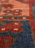 kiaan red and orange wool hand knotted Rug - CloseUp kiaan red and orange wool hand knotted Rug - CloseUp