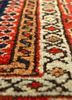 kiaan blue wool hand knotted Rug - CloseUp kiaan blue wool hand knotted Rug - CloseUp