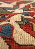 kiaan red and orange wool hand knotted Rug - CloseUp kiaan red and orange wool hand knotted Rug - CloseUp