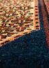 aalam ivory wool hand knotted Rug - CloseUp