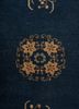 pechino blue wool hand knotted Rug - CloseUp pechino blue wool hand knotted Rug - CloseUp