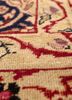 aalam blue wool hand knotted Rug - CloseUp