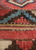 nayaab blue wool flat weaves Rug - CloseUp nayaab blue wool flat weaves Rug - CloseUp