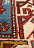 kiaan blue wool hand knotted Rug - CloseUp