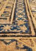 aalam gold wool flat weaves Rug - CloseUp aalam gold wool flat weaves Rug - CloseUp