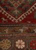 kiaan red and orange wool hand knotted Rug - CloseUp kiaan red and orange wool hand knotted Rug - CloseUp