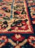 aalam red and orange wool hand knotted Rug - CloseUp aalam red and orange wool hand knotted Rug - CloseUp