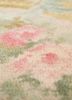aalam beige and brown wool hand knotted Rug - CloseUp