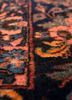 aalam red and orange wool hand knotted Rug - CloseUp aalam red and orange wool hand knotted Rug - CloseUp
