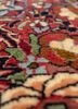 aalam blue wool hand knotted Rug - CloseUp aalam blue wool hand knotted Rug - CloseUp