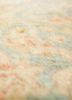 aalam ivory wool hand knotted Rug - CloseUp