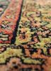 aalam blue wool hand knotted Rug - CloseUp aalam blue wool hand knotted Rug - CloseUp