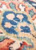 aalam red and orange wool hand knotted Rug - CloseUp aalam red and orange wool hand knotted Rug - CloseUp