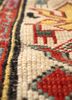 kiaan green wool hand knotted Rug - CloseUp