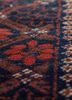 aalam beige and brown wool hand knotted Rug - CloseUp