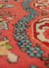 aalam pink and purple wool hand knotted Rug - CloseUp aalam pink and purple wool hand knotted Rug - CloseUp