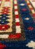 kiaan red and orange wool hand knotted Rug - CloseUp kiaan red and orange wool hand knotted Rug - CloseUp