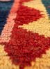 nuray red and orange wool hand knotted Rug - CloseUp nuray red and orange wool hand knotted Rug - CloseUp