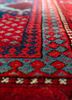 aalam red and orange wool hand knotted Rug - CloseUp aalam red and orange wool hand knotted Rug - CloseUp