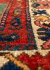 kiaan blue wool hand knotted Rug - CloseUp kiaan blue wool hand knotted Rug - CloseUp