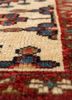 kiaan red and orange wool hand knotted Rug - CloseUp kiaan red and orange wool hand knotted Rug - CloseUp