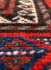 kiaan red and orange wool hand knotted Rug - CloseUp