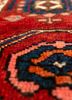 kiaan red and orange wool hand knotted Rug - CloseUp kiaan red and orange wool hand knotted Rug - CloseUp