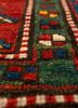 kiaan red and orange wool hand knotted Rug - CloseUp kiaan red and orange wool hand knotted Rug - CloseUp