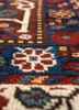 aalam red and orange wool hand knotted Rug - CloseUp aalam red and orange wool hand knotted Rug - CloseUp